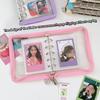 Zipper Notebook Cover Loose-leaf Photocard Binder New Photo Album  Girl