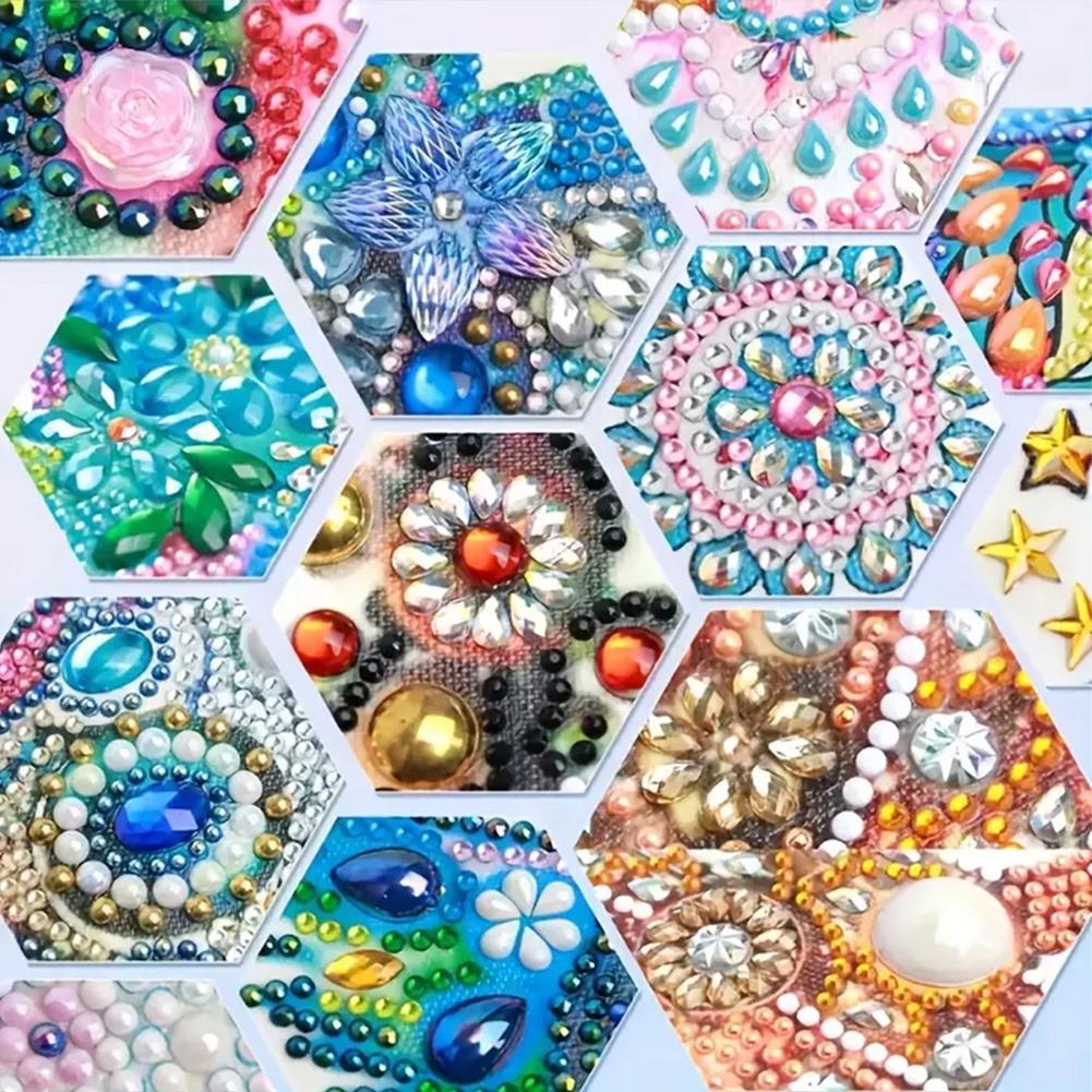 Сделай сам Стразы ПУ Искусство драгоценных камней Держатель для липких заметок Мозаичный набор Живопись драгоценными камнями Держатель для блокнота Держатель для заметок Алмазная живопись Коробка для заметок для дома и офиса