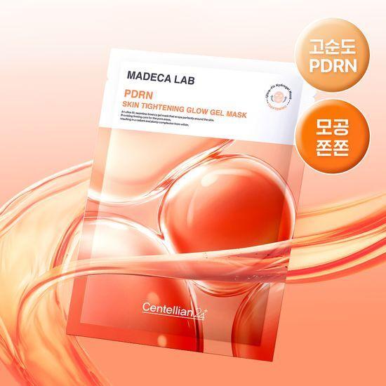 CENTELLIAN24 Madeca Lab PDRN Skin Tightening Glow Gel Mask Pack (1 Sheet)