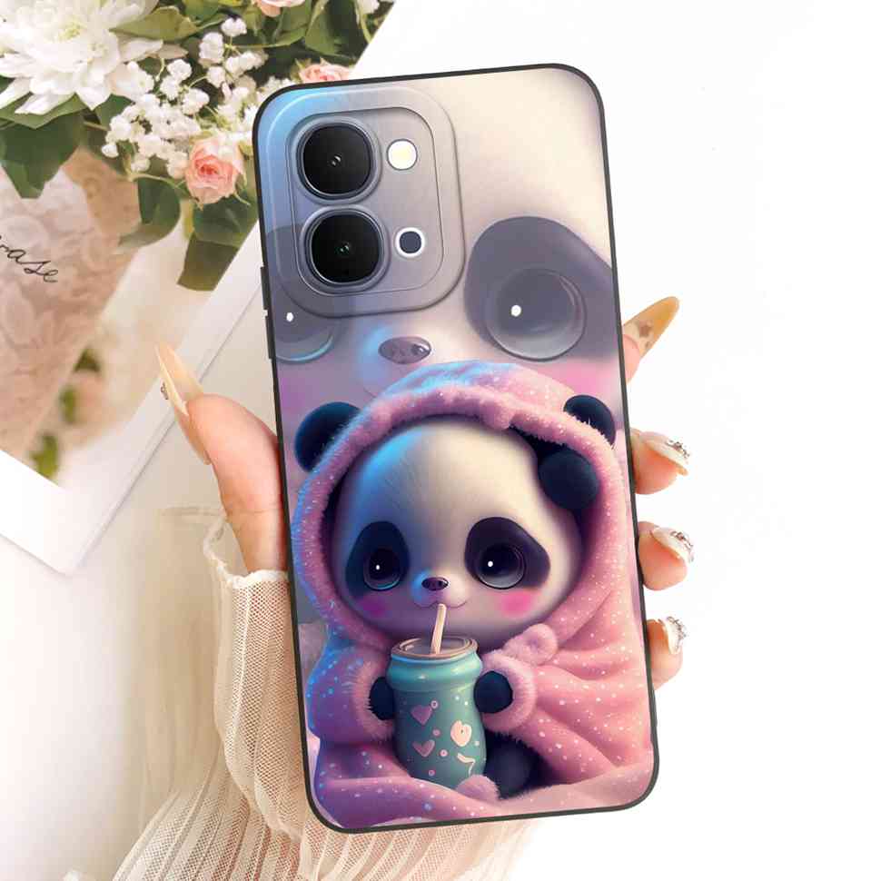Чехол для vivo Y31d 4G V2543 Модный Мультяшный Рисунок Силиконовый Полная Защита Задняя Крышка Для Vivo Y 31d Y31D 4G Бампер Оболочка