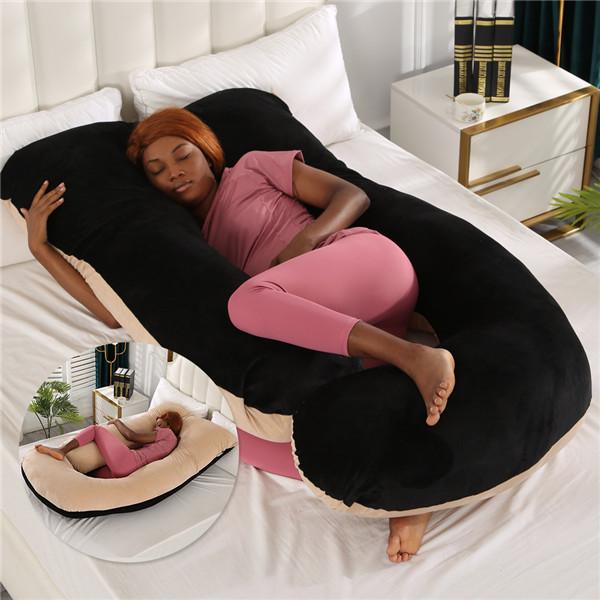 Pregnancy Pillow Sleeping Support Pillow For Pregnant Women J Shape Maternity Pillows Full Body Giant Maternity Pillow Waist Support