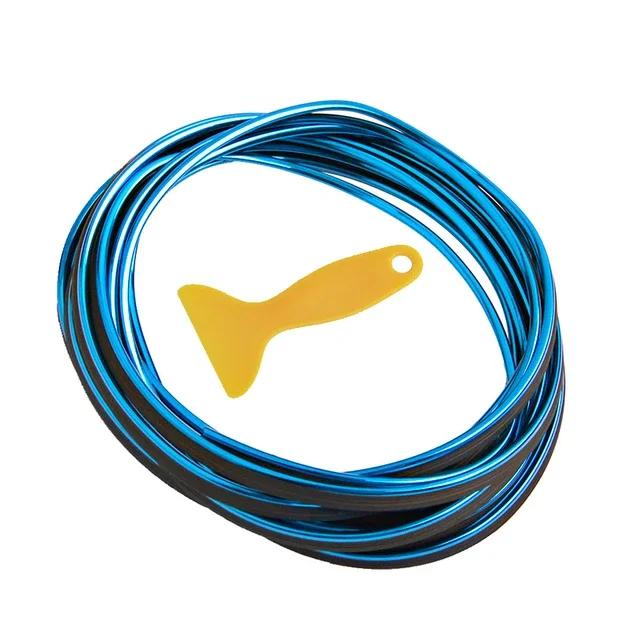 5M Car Dashboard & Door Edge Trim – Universal Styling Insert Moulding with Scraper for Auto Interior Decoration