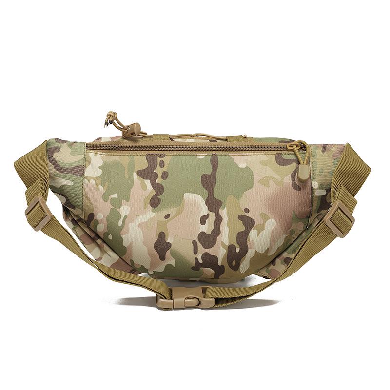 Унисекс камуфляжная многофункциональная поясная и нагрудная сумка для спорта на открытом воздухе и моды