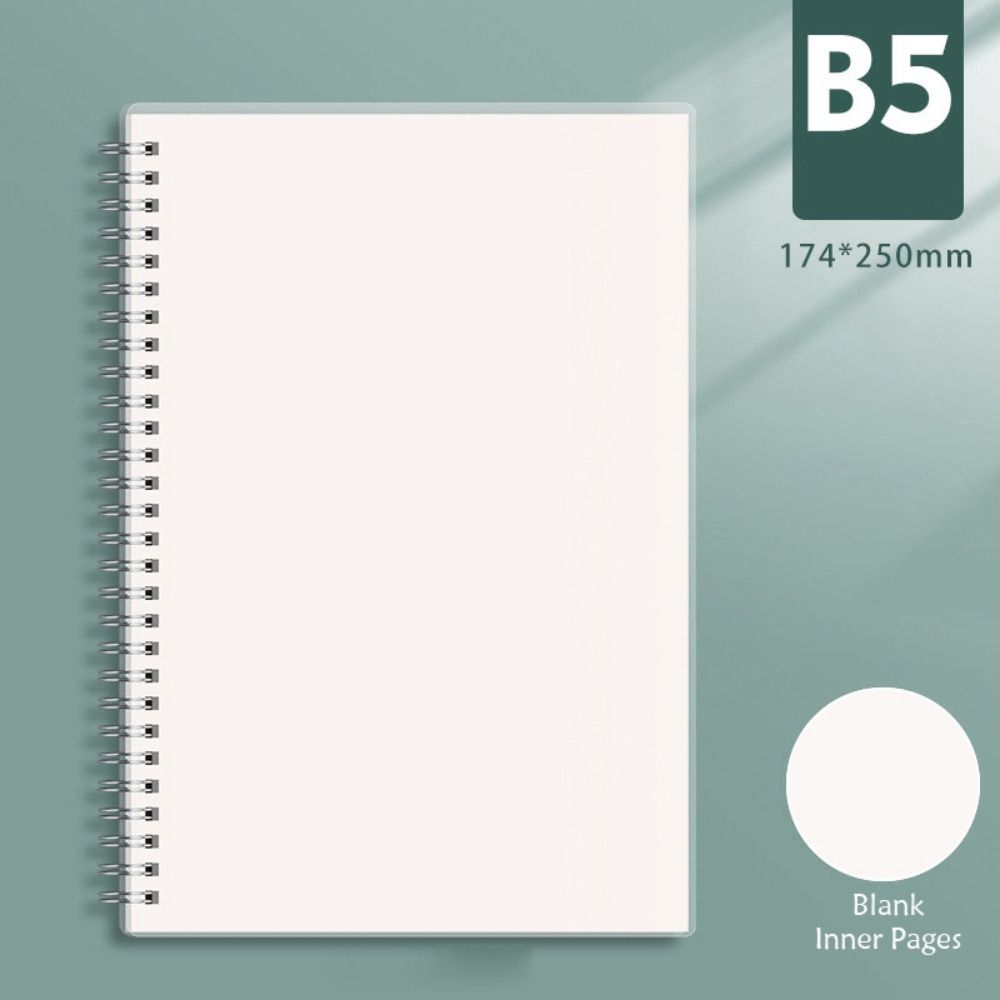 A5/B5/A4 Spiral Notebook 80Sheets Sketchbook Multifunctional Notepad  School Office Supplies