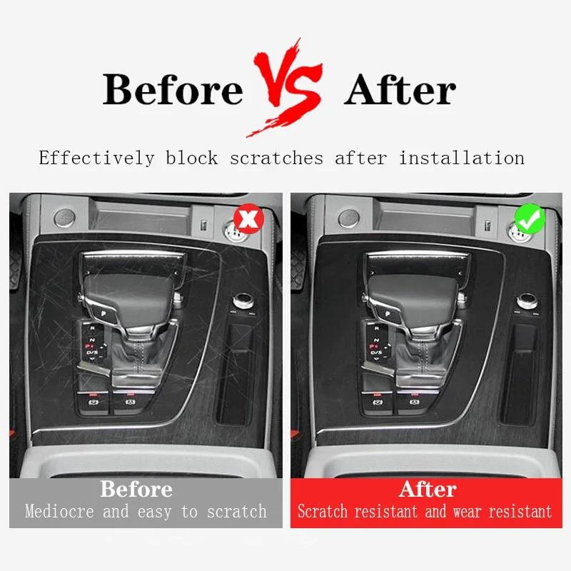 TPU Protective Interior Film for Mercedes Benz MB A-Class W177 2024 2025 Car Center Console Transparent Anti-scratch Repair Interior Mirrors 6