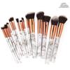 Makeup Brush Portable Marble 10 Makeup Brush Set Full Blush Brush Beauty Tools Eye Shadow Brush Set Brush