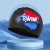 Men Silicone Waterproof Swimming Caps Ear Protection Solid Color Printed Swim Caps for Women and Child Pool Accesories