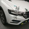 Автомобильный Монстр Коготь Царапины Наклейка Светоотражающая Наклейка Для Авто Фары Украшения Виниловая Наклейка
