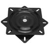 7in Seat Swivel Base Mount Plate 360 Degrees Rotating EDC Coated Stainless Steel for Marine Boat