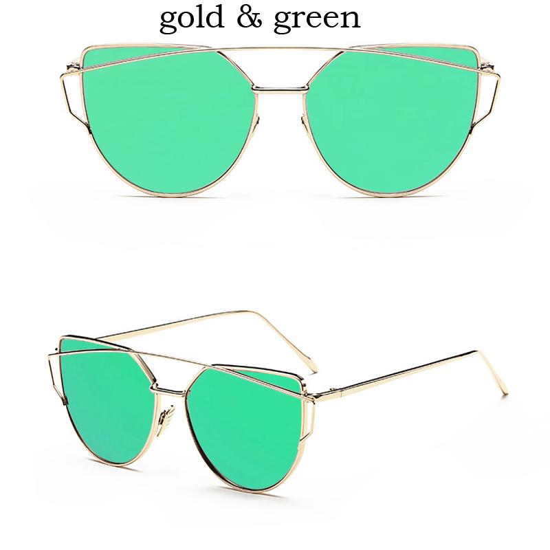 Розовые винтажные зеркальные женские солнцезащитные очки «кошачий глаз», брендовые дизайнерские женские солнцезащитные очки с двойными лучами в стиле ретро Feminino