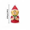 Christmas Santa Claus Cat Resin Ornaments Cute Christmas Tree Desktop Decor Japan Style Kawaii Gifts Figurines Wholesales 2026