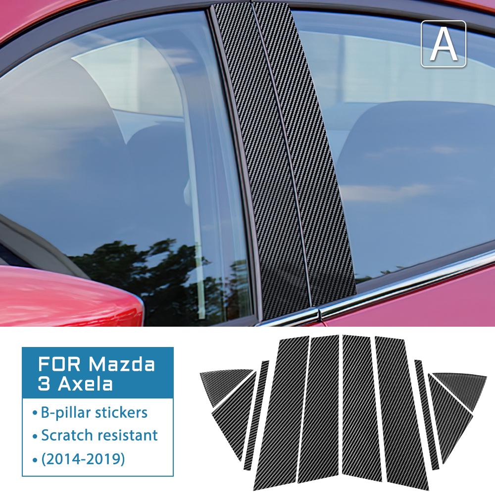 Наклейка на стойки B и C дверей для MAZDA 3 AXELA Mazda 6 ATENZA 2014-2025 CX-5 CX-30 2017-2025 Аксессуары