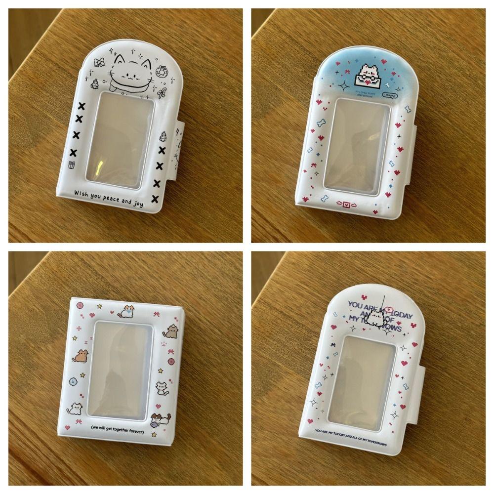 3 Inch Photocard Binder Cute Cat Idol Card Collect Book High Quality Collectible Card Album Unisex