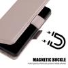 For Google Pixel 7a Leather Case with Card Holder, Straps, Shockproof Wallet Phone Cover