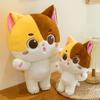 Новая кукла-кошка, подушка-игрушка, плюшевая игрушка «Мед», детская кукла, подарок на день рождения для девочки, кукла для автомата с призами