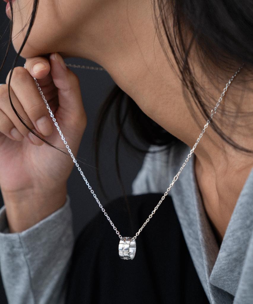 Jnui Grace Necklace Silver