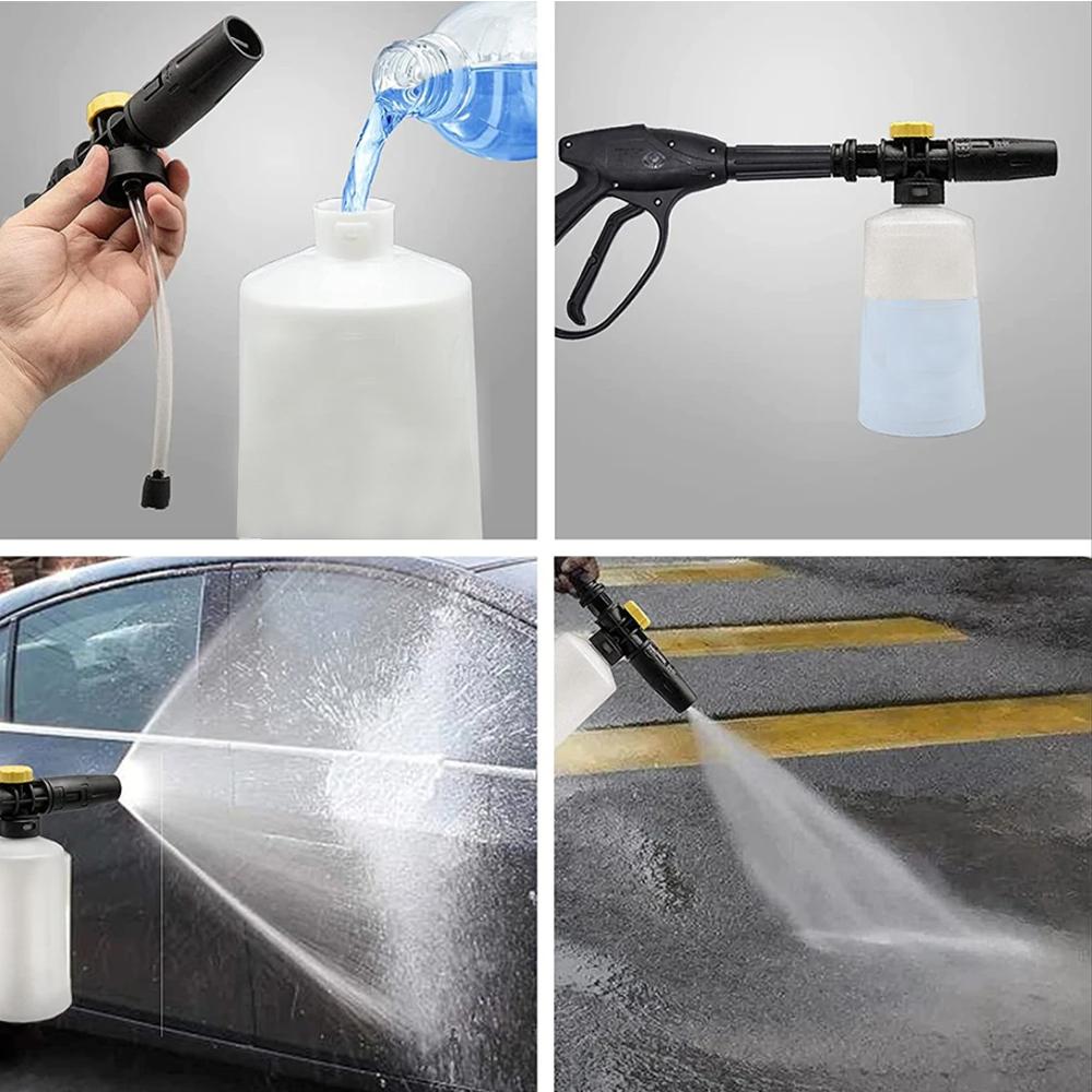 Пенный пистолет, пенная насадка, распылитель мыла для Roybi FAIP, Bosch Patriot, молоток Flex In Grass, желтый, мойка высокого давления Mac Allister