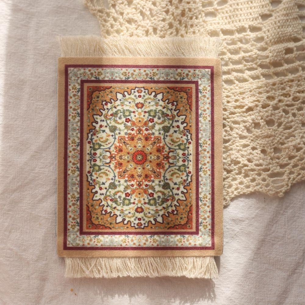 Retro Pattern Kitchen Accessories Persian Style Table Decor Coaster Cup Pads Table Mat Placemat