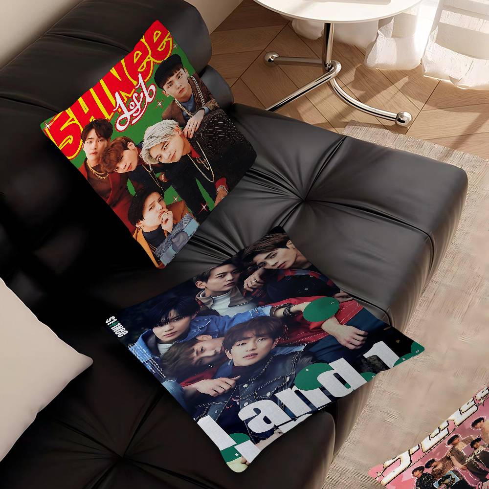 Стиль K-pop Корейские Парни Shinee Наволочка Мультяшный Подарок Чехол на Подушку Спальня Дом Диван Стул Сиденье Декор Наволочка