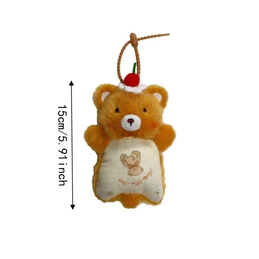 Stuffed Animals Plush Bean Bag Mouse Wrist Pad Plush Keychain Animal Doll Pendant  Bag Charm