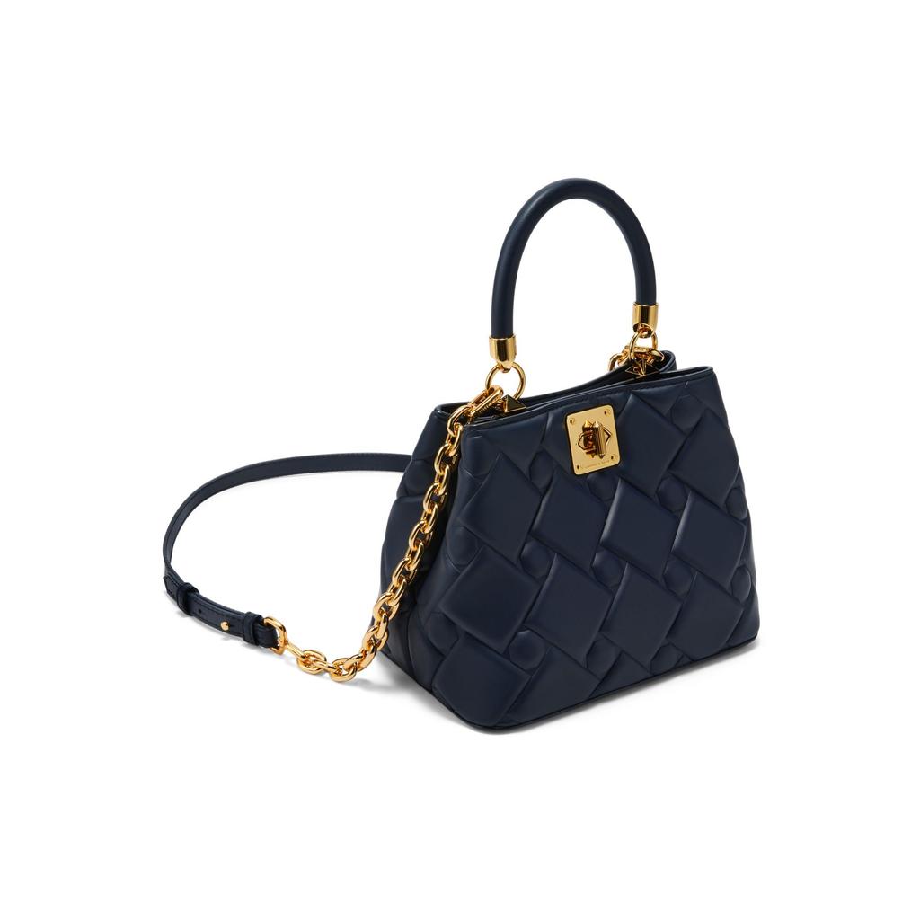 Charles & Keith Quilted Chic Versatile Fabric Small CK Bag Kelly Crossbody Handbag Small Size Women handbags CK2-50782081