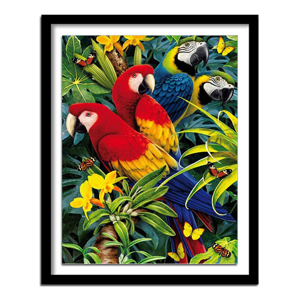 Алмазная картина 5d Diy Алмазная картина Круглая алмазная вышивка Животные Птица