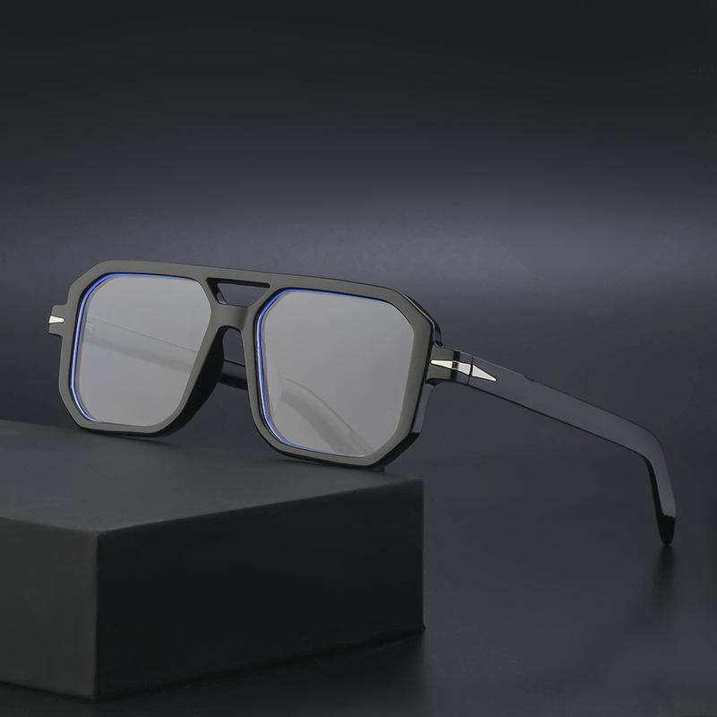 Солнцезащитные очки в ретро-квадратной оправе для мужчин, солнцезащитные очки для вождения с защитой от ультрафиолетового синего света для женщин