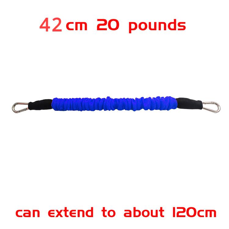30 42 65 80cm Thicken Latex Gym Rubber Pull Rope Resistance Band Fitness Training Trainer Taekwondo Kick Customizable
