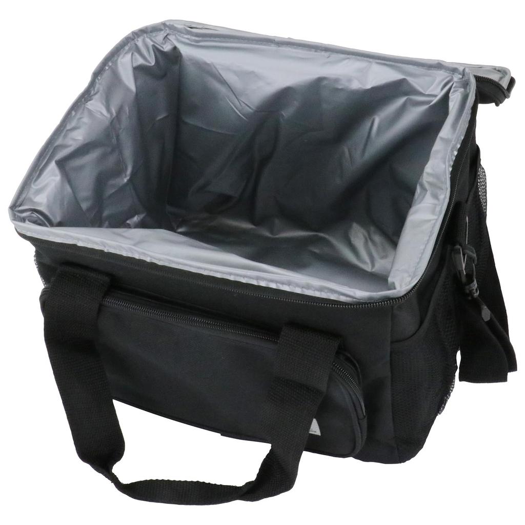 SK11 Термосумка M 15л 300 x 230 x 230мм с плечевым ремнем Черная, Вместимость, (высота), Ремень, SO-CB-M15