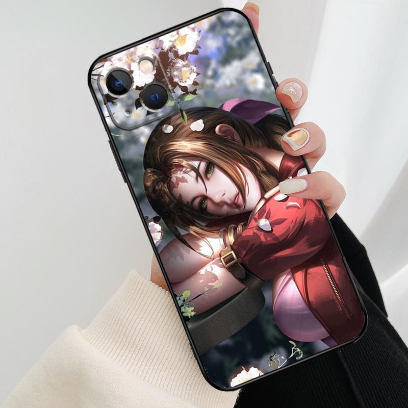 Чехол для телефона Aerith Gainsborough Final Fantasy для iPhone 11 12 13 14 15 16 Pro Max Mini X XR XS Max Plus Чехол Funda