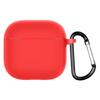 Для Airpods 4 2024 силиконовый защитный чехол с крючком 4 4 цветной однотонный чехол для Airpods Liquid N9P0