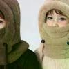 Детские плюшевые шапки-балаклавы Ветрозащитная теплая шапка шарф Регулируемая защита шеи Шапка для защиты ушей