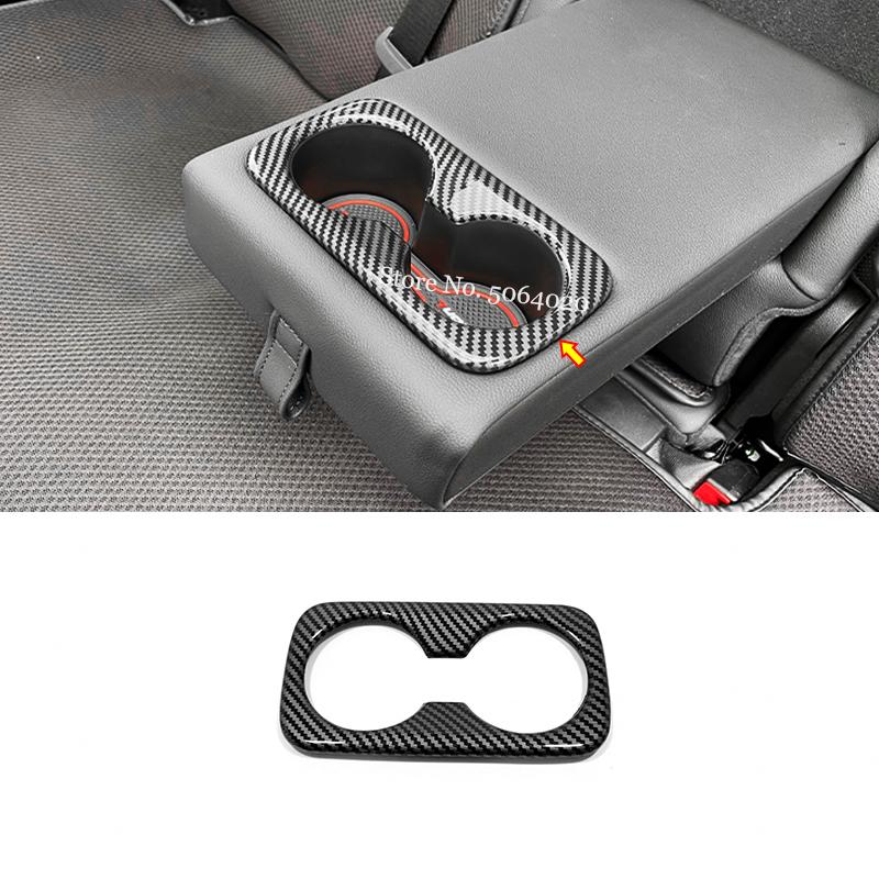 For Hyundai Tucson NX4 2021 2022 2023 Hybrid N Line Car Inner Door Handle Bowl Cover Trim ABS Carbon fiber Stickers Accessories
