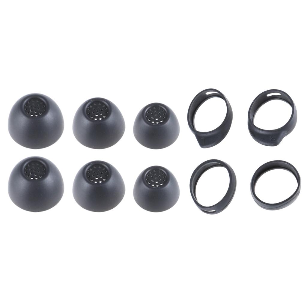 Силиконовые амбушюры для Samsung Galaxy Buds FE, противоскользящие насадки-крылышки, набор внутриканальных наушников, набор насадок-вкладышей