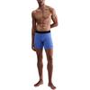 Nike Логотип Спортивные шорты с трехчетвертной длиной Slim Fit Мужские шорты Цвет: Синий Комета FB7958-411