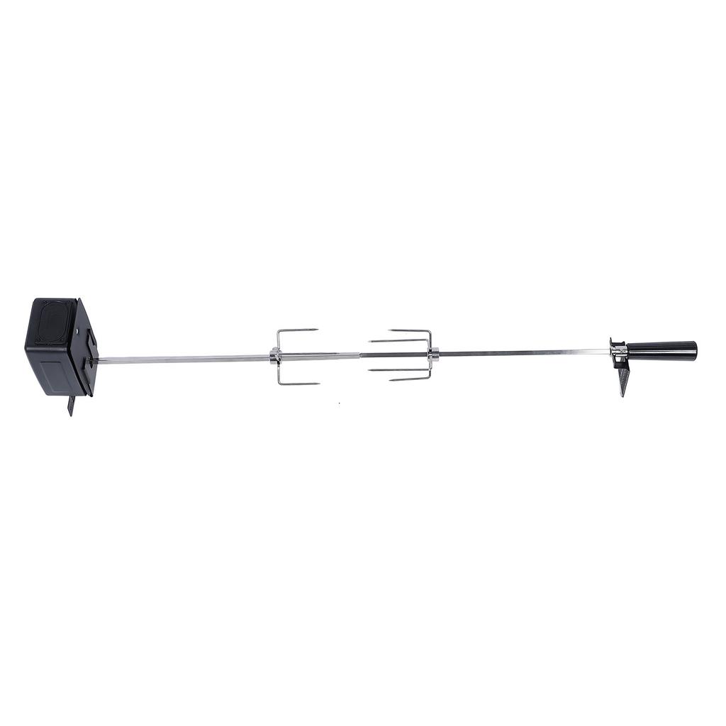 Rotisserie Grill Kit Stable Rotating Motor BBQ Grill Kit 15kg Load Capacity for Backyard Outdoor Electric Barbecue Kit