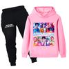 PB1230 Детский K-pop худи с длинными рукавами и принтом Mira Zoey Rumi Sajaboys, брюки