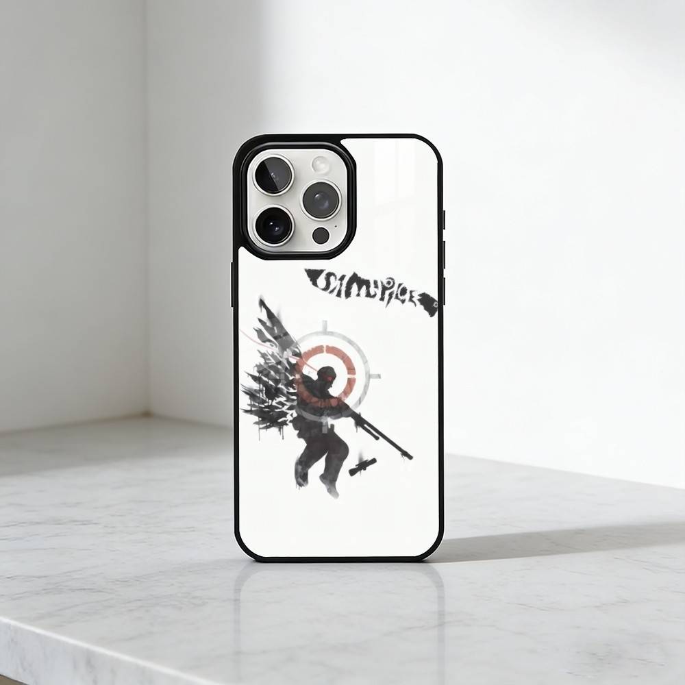 Чехол для телефона CS-GO Game C-Counter S-Strike 2 для iPhone 17, 16, 15, 14, 13 Plus, Pro Max Магнитный для беспроводной зарядки Magsafe