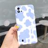 Для чехла Realme C11 2021 RMX3231 Корпус Ракушка Корова Леопардовый принт Блок цветов Корпус Сумка На RealmeC11 C 11 2021 Fundas Coques Мягкий