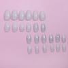 Wearable Manicure Coffin Fake Nails Faux Fingernails Nail Tips Fashion Ballerina False Nail  Girl
