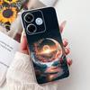 New For Xiaomi Redmi 13x 4G Case Cute Cartoon Panda Machine Flower TPU Soft Silicone Cover For Xiomi Redmi 13X Shockproof Bumper