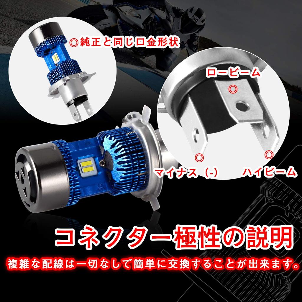 СЛР. Светодиодная лампа головного света Senpu Taro H4 HS1, оригинальная замена, двусторонняя эмиссия света, 4000