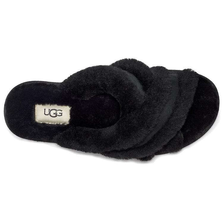 UGG Шерстяные тапочки Scuffita 1123572-BLK
