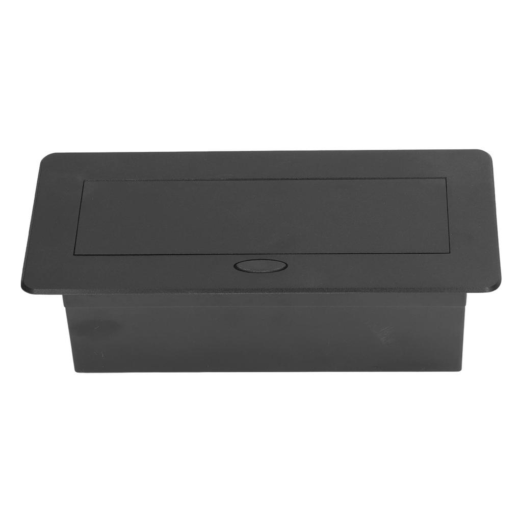 Напольная силовая розетка Алюминиевый сплав Современная Пылезащищенная Встраиваемая розетка с USB, сетевым и видеоразъемами