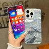 Чехол для телефона с мультяшным принтом «Горы» для iPhone 16, 15, Pro, Max, 14, Pro, 13, 12, 11, прозрачный, ударопрочный, гибридный, TPU, PC, глянцевый, тонкий чехол