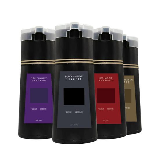 200 мл шампунь-краска для волос, натуральные травяные ингредиенты, для мужчин и женщин, покрытие седины, мгновенная окраска волос, крем для Хэллоуина, косплей, вечеринка, макияж, реквизит