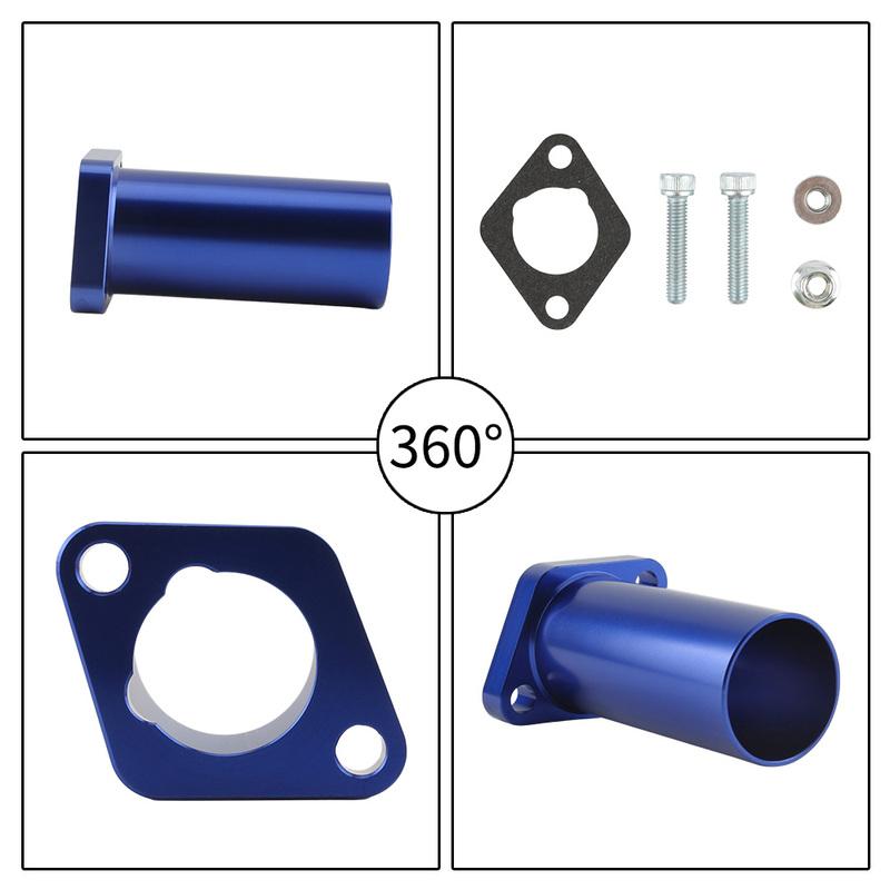 Motorcycle Carburetor Interface Universal for Mikuni VM22 PZ19 PZ26 Carb Accessories CNC Intake Pipe Manifold Dirt Bike Adapter