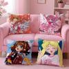 Чехол на подушку из аниме Cardcaptor Sakura Удобный двусторонний чехол Идеально подходит для автомобиля, дивана, спальни и не только