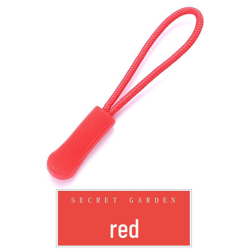 Литой ПВХ пуллер для молнии со съемным нескользящим шнурком-подвеской