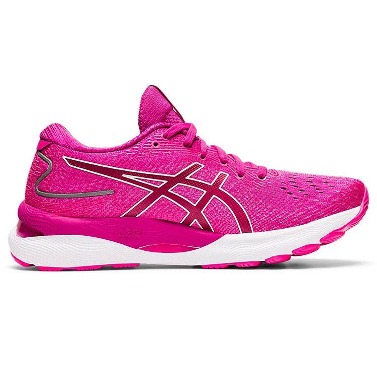 Asics Женские кроссовки Gel Nimbus 24 Fuchsia Red Pink White 1012B201-600